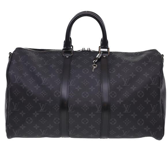 LOUIS VUITTON Eclipse Keepall Bandouliere 45 Boston Bag M43278 - Picture 13 of 16